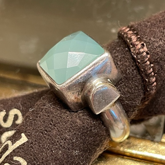 Sundance Catalog Sterling Silver Chalcedony Ring - Picture 4 of 4